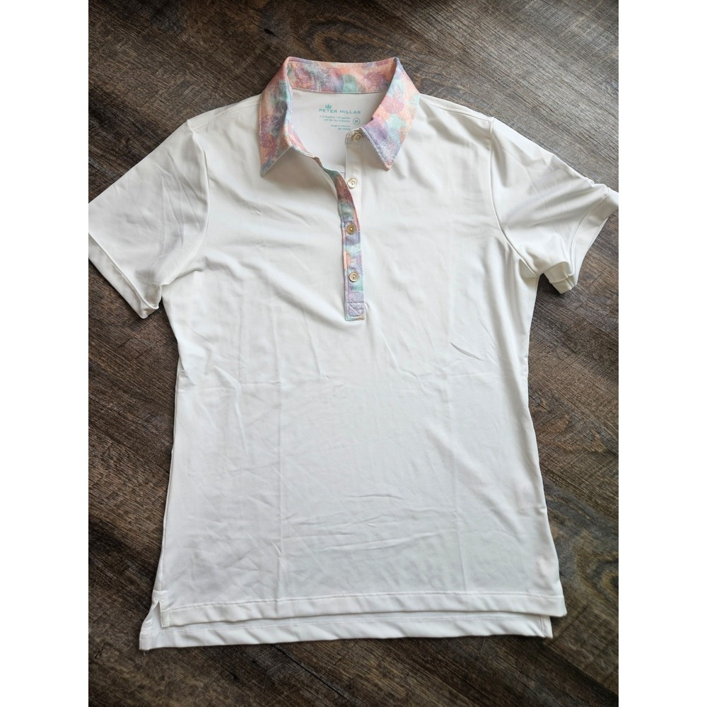 Peter Millar womens golf polo EUC